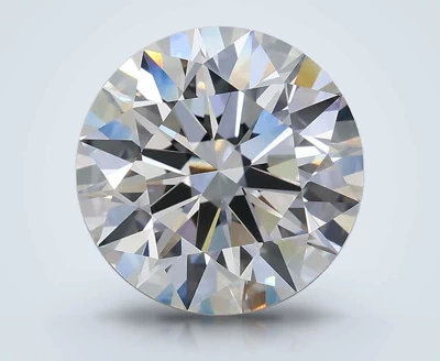 3.04ct F VVS2 Rare Carat Ideal Cut Round Lab Grown Diamond