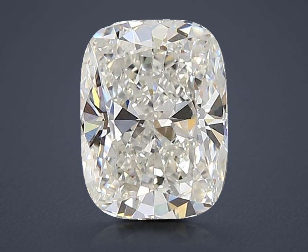 1.84ct F VVS1 Rare Carat Ideal Cut Cushion Lab Grown Diamond