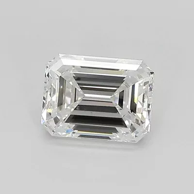 1.15ct E VS1 Excellent Cut Emerald Lab Grown Diamond
