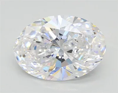 1.55ct E VS1 Rare Carat Ideal Cut Oval Lab Grown Diamond