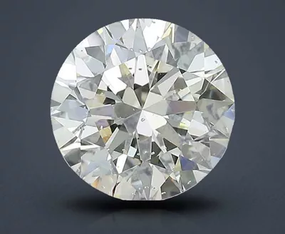 2.62ct J SI2 Rare Carat Ideal Cut Round Diamond