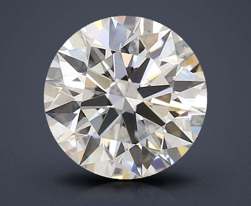 2.26ct E VVS2 Rare Carat Ideal Cut Round Lab Grown Diamond