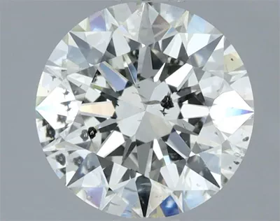 1.56ct I SI2 Rare Carat Ideal Cut Round Diamond
