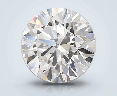 3.54ct D VVS1 Rare Carat Ideal Cut Round Lab Grown Diamond