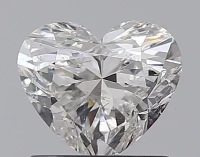 0.97ct F SI2 Rare Carat Ideal Cut Heart Diamond