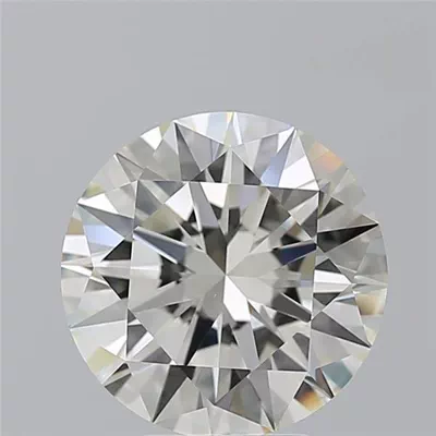 4.01ct J VS2 Rare Carat Ideal Cut Round Diamond