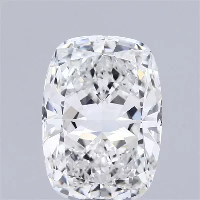 7.03ct G VVS2 Rare Carat Ideal Cut Cushion Diamond