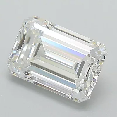 1.54ct E VS1 Rare Carat Ideal Cut Emerald Lab Grown Diamond