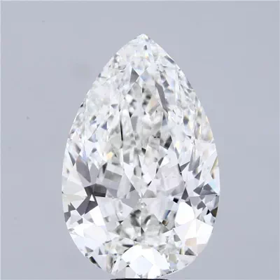 20.03ct G VS1 Rare Carat Ideal Cut Pear Lab Grown Diamond