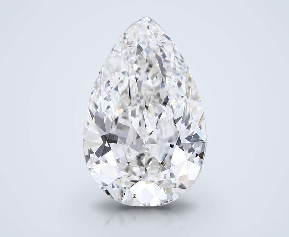 20.03ct G VS1 Rare Carat Ideal Cut Pear Lab Grown Diamond
