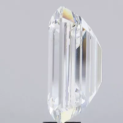 20.05ct F VVS2 Rare Carat Ideal Cut Emerald Lab Grown Diamond
