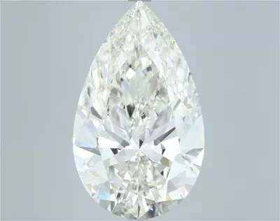 10.10ct I SI1 Rare Carat Ideal Cut Pear Diamond