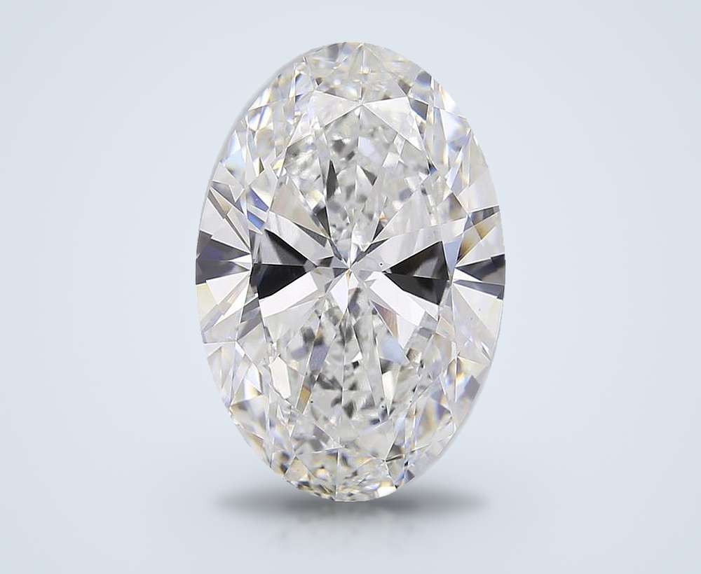 15.02ct F VS1 Rare Carat Ideal Cut Oval Lab Grown Diamond