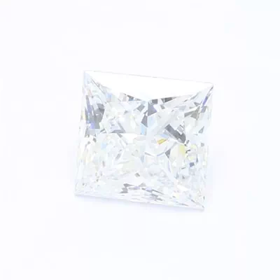 1.09ct D VVS2 Rare Carat Ideal Cut Princess Lab Grown Diamond
