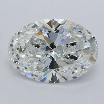 2.55ct D VVS1 Rare Carat Ideal Cut Oval Lab Grown Diamond