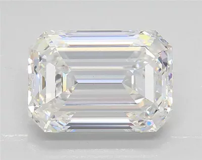 4.03ct G VS1 Rare Carat Ideal Cut Emerald Lab Grown Diamond