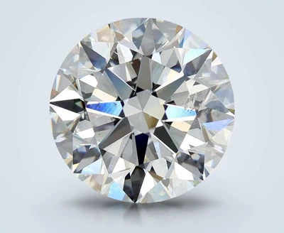 4.80ct J SI2 Rare Carat Ideal Cut Round Diamond