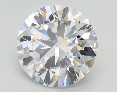 2.45ct E VVS2 Excellent Cut Round Lab Grown Diamond