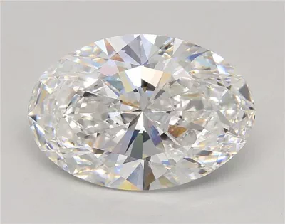 10.02ct E VVS2 Rare Carat Ideal Cut Oval Lab Grown Diamond