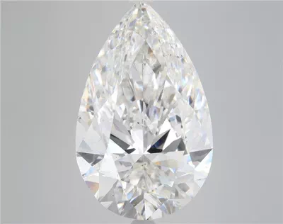 10.82ct F VS2 Rare Carat Ideal Cut Pear Lab Grown Diamond