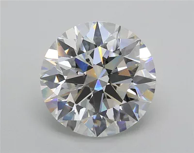 5.02ct E VVS2 Rare Carat Ideal Cut Round Lab Grown Diamond