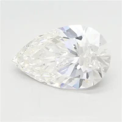 4.09ct F VS1 Rare Carat Ideal Cut Pear Lab Grown Diamond