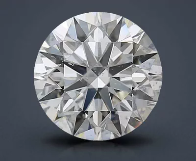 4.02ct I SI2 Rare Carat Ideal Cut Round Diamond