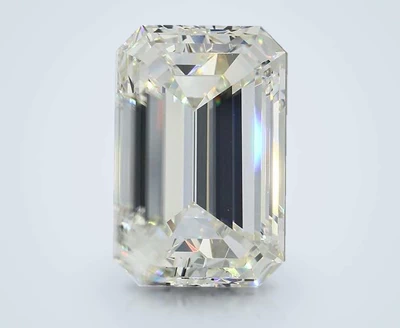 8.21ct K VVS1 Rare Carat Ideal Cut Emerald Diamond