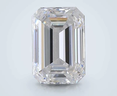 1.36ct D VVS1 Rare Carat Ideal Cut Emerald Lab Grown Diamond
