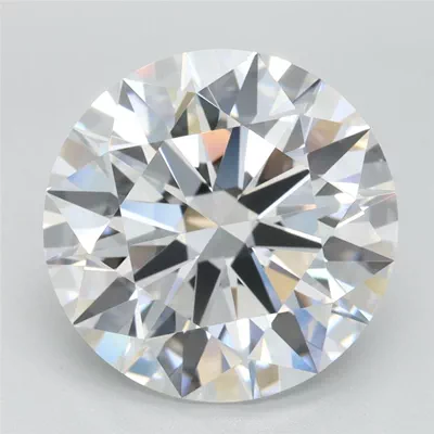 4.19ct D FL Rare Carat Ideal Cut Round Lab Grown Diamond