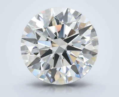 4.19ct D FL Rare Carat Ideal Cut Round Lab Grown Diamond