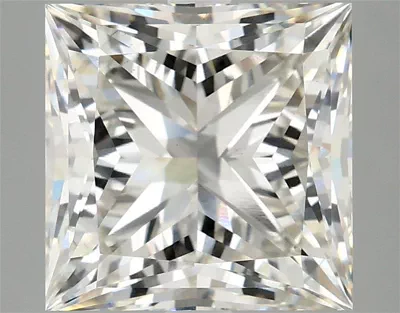 5.08ct G VS1 Rare Carat Ideal Cut Princess Lab Grown Diamond