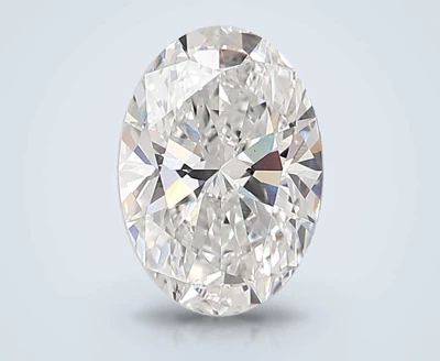 3.07ct E VS1 Rare Carat Ideal Cut Oval Lab Grown Diamond