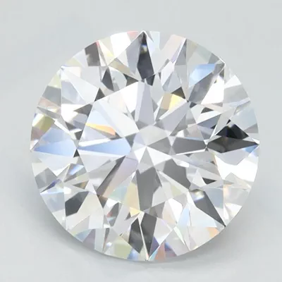 2.04ct D VVS1 Rare Carat Ideal Cut Round Lab Grown Diamond