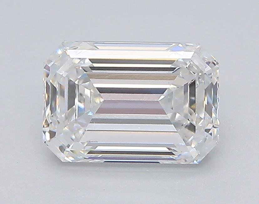 1.01ct E VS2 Rare Carat Ideal Cut Emerald Lab Grown Diamond