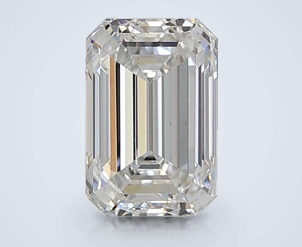 1.60ct D VS1 Rare Carat Ideal Cut Emerald Lab Grown Diamond