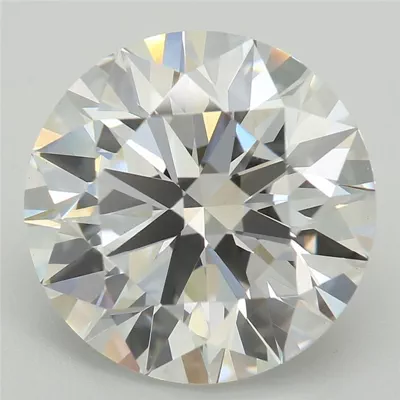 5.05ct E VVS2 Rare Carat Ideal Cut Round Lab Grown Diamond