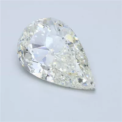 5.02ct K SI2 Excellent Cut Pear Diamond