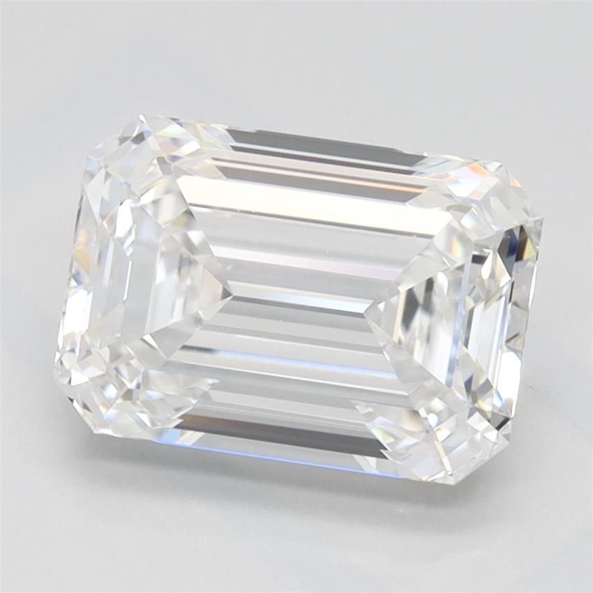 2.06ct F VS1 Rare Carat Ideal Cut Emerald Lab Grown Diamond