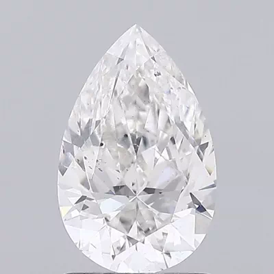 1.31ct G SI2 Rare Carat Ideal Cut Pear Diamond