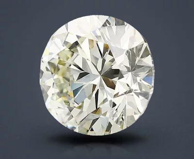 3.16ct K VS1 Rare Carat Ideal Cut Round Diamond