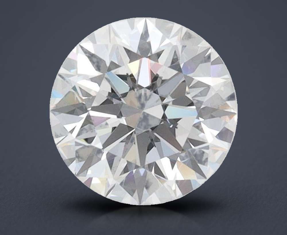 1.51ct D VVS2 Rare Carat Ideal Cut Round Lab Grown Diamond