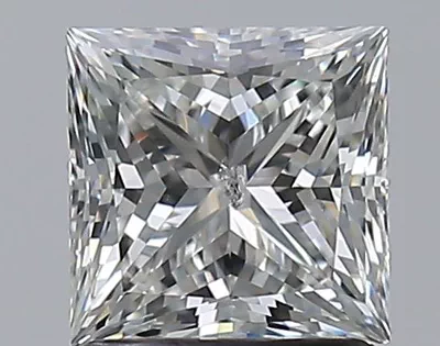 1.38ct G SI2 Rare Carat Ideal Cut Princess Diamond