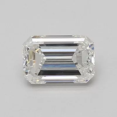 0.74ct E VVS2 Very Good Cut Emerald Lab Grown Diamond