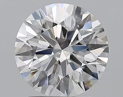 2.06ct D SI1 Rare Carat Ideal Cut Round Diamond