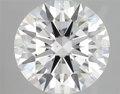 3.06ct I VS2 Rare Carat Ideal Cut Round Diamond