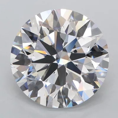 5.13ct D FL Rare Carat Ideal Cut Round Lab Grown Diamond