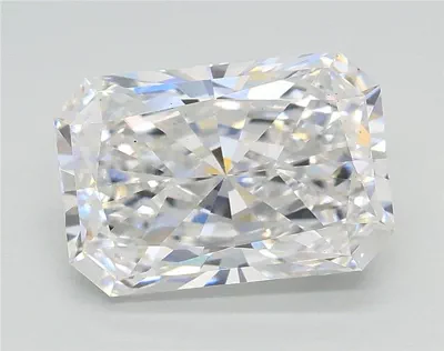 2.54ct E VS2 Rare Carat Ideal Cut Radiant Lab Grown Diamond