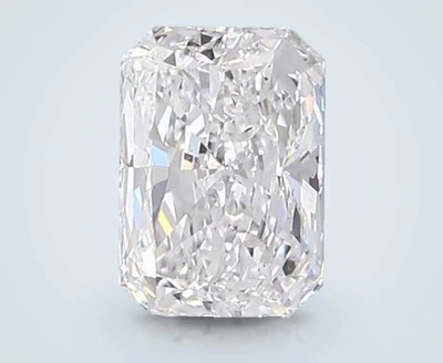 2.01ct D VS2 Rare Carat Ideal Cut Radiant Lab Grown Diamond