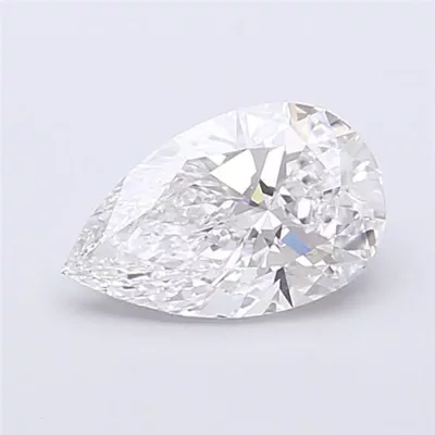 1.15ct D VVS2 Rare Carat Ideal Cut Pear Lab Grown Diamond